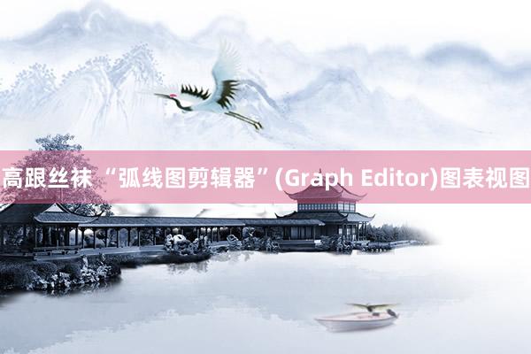 高跟丝袜 “弧线图剪辑器”(Graph Editor)图表视图